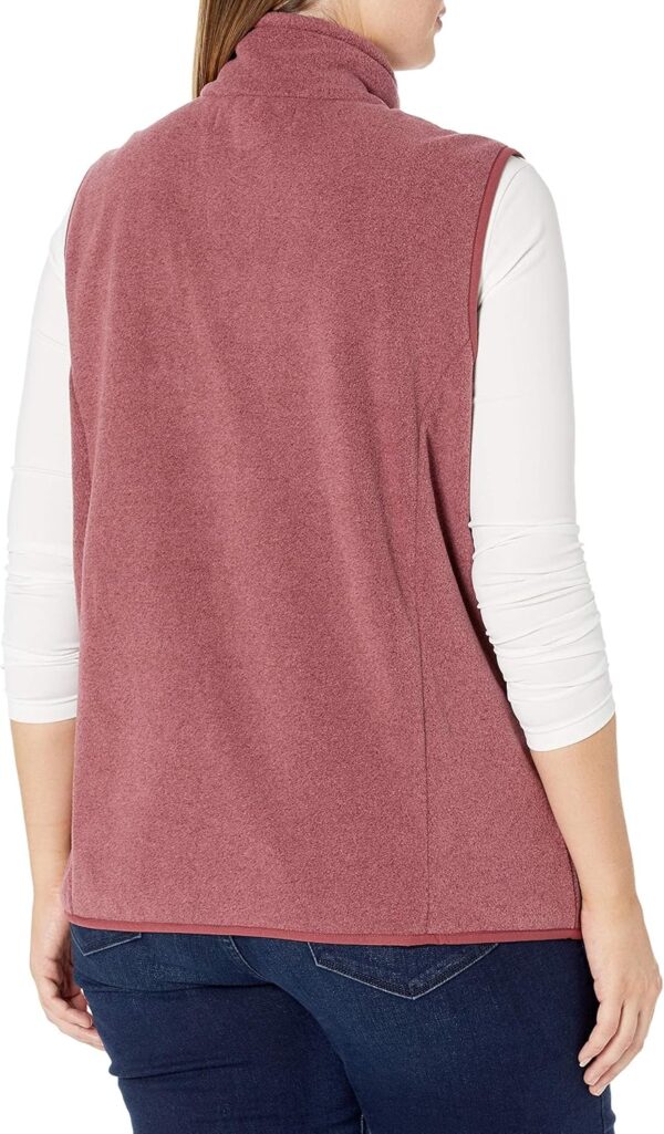 Gilet Polaire Femme Amazon Essentials Coupe Classique Bleu-5