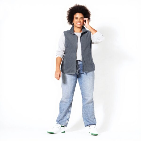 Gilet polaire femme Amazon Essentials coupe classique sans