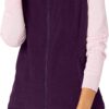 Gilet Polaire Femme Amazon Essentials Coupe Classique Bleu-0