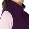 Gilet Polaire Femme Amazon Essentials Coupe Classique Bleu-2