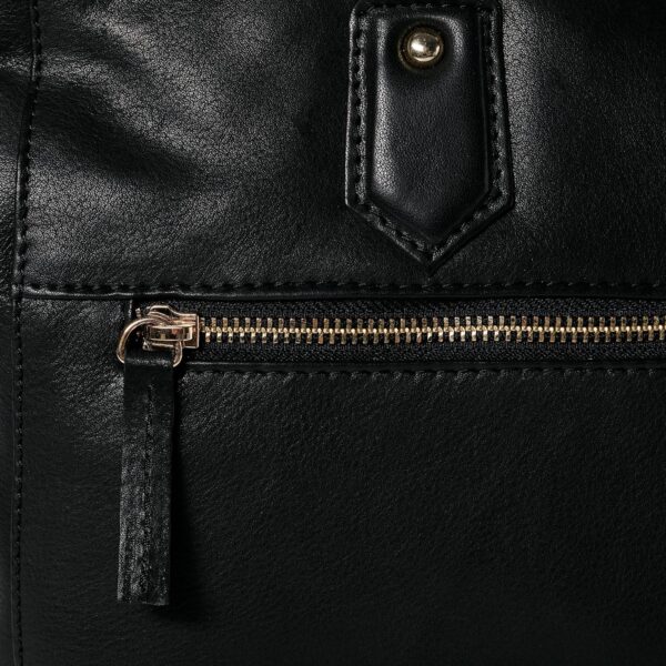 Sac à main BACCINI Noell Cuir véritable porté épaule femme-3