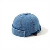 Casquette Docker Enfant Coton Rétro HiyyFloy Bleu
