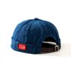 Casquette docker homme sans bord réglable bonnet rétro femme