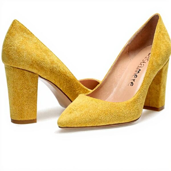 Castamere Escarpins Femme Bout Pointu Talon Bloc 8CM