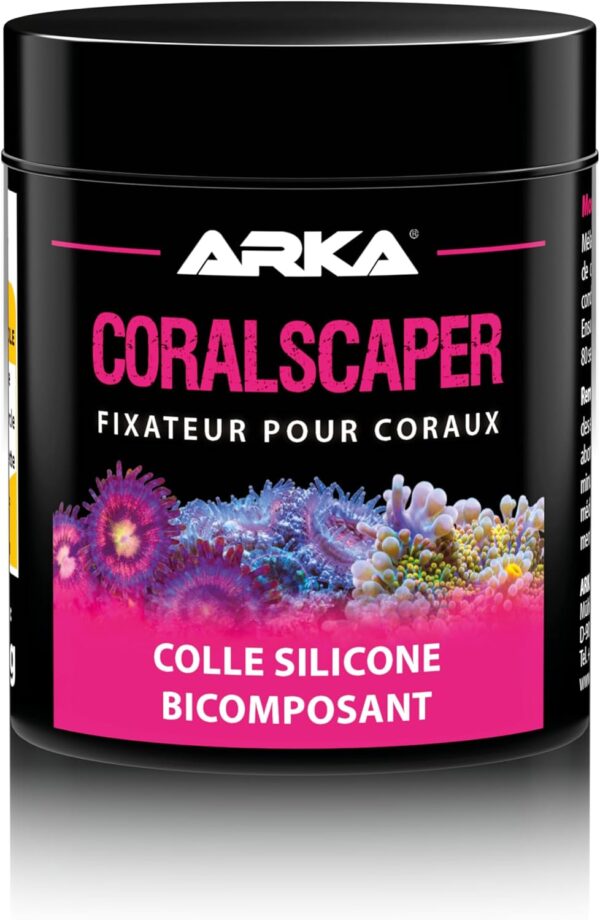 Fixateur coraux aquarium marin ARKA silicone durable sous-0