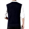 Gilet Tricoté Homme Hiver Col V sans Manches Generisch