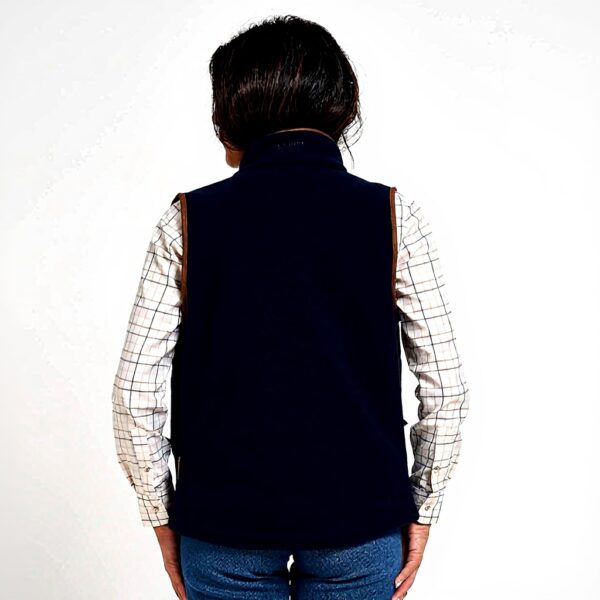 Gilet sans manches Jack Pyke polaire femme bleu marine olive