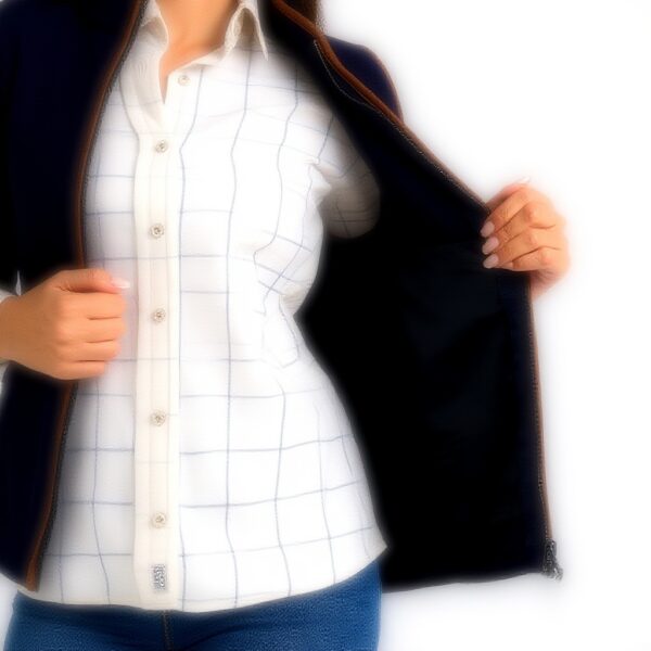 Gilet sans manches Jack Pyke polaire femme bleu marine olive