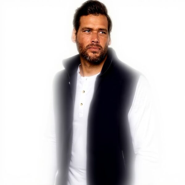 Gilet polaire JP 1880 grandes tailles col montant poches