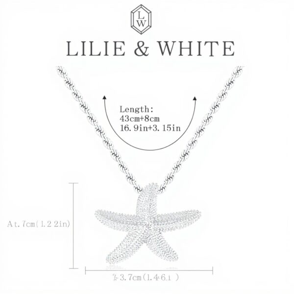 Collier coquillage femme LILIEampWHITE design marin