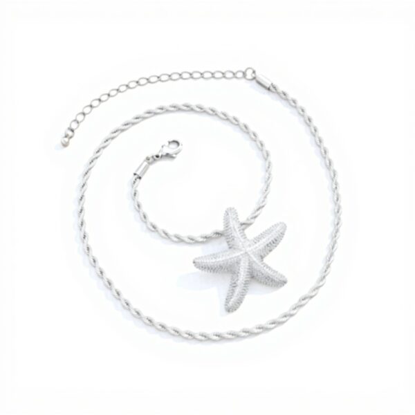 Collier coquillage femme LILIEampWHITE design marin
