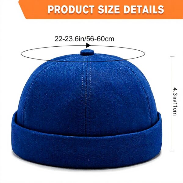 Casquette Docker Malaxlx Coton Rétro Homme Femme