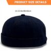 Casquette Docker Malaxlx Coton Rétro Homme Femme