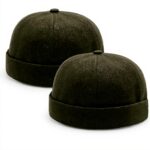 Casquette Docker Malaxlx Coton Rétro Homme Femme