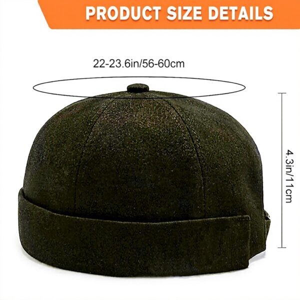 Casquette Docker Malaxlx Coton Rétro Homme Femme