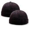 Casquette Docker Malaxlx Coton Rétro Homme Femme
