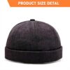 Casquette Docker Malaxlx Coton Rétro Homme Femme