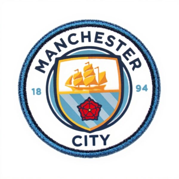 Gilet rembourré Manchester City FC Homme Bleu Marine Sport