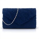Pochette dentelle femme Fioeyr sac main fêtes mariages
