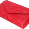 Pochette dentelle femme Fioeyr sac fête mariage élégant-2