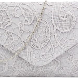 Pochette dentelle femme Fioeyr sac main fêtes mariages-0