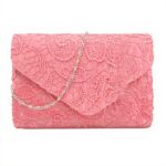 Pochette dentelle femme Fioeyr sac main fêtes mariages