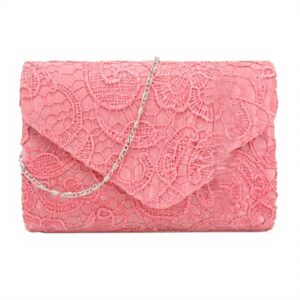 Pochette dentelle femme Fioeyr sac main fêtes mariages
