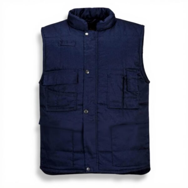 Gilet sans manches Portwest Homme Coton Bleu Marine 4XL