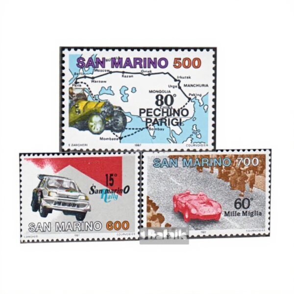 Prophila Collection timbres neufs Automobilwettbewerb