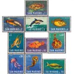 Prophila Collection timbres faune marine neufs 1966