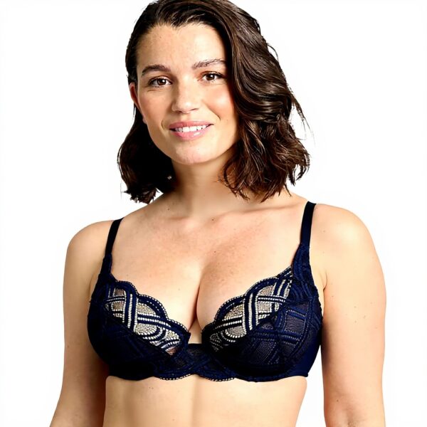 Soutien-gorge classique Wolf Lingerie armatures bleu marine