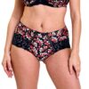 Shorty Sans Complexe Amelie Print dentelle microfibre femme