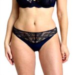 Slip femme Sans Complexe coton confortable bleu marine