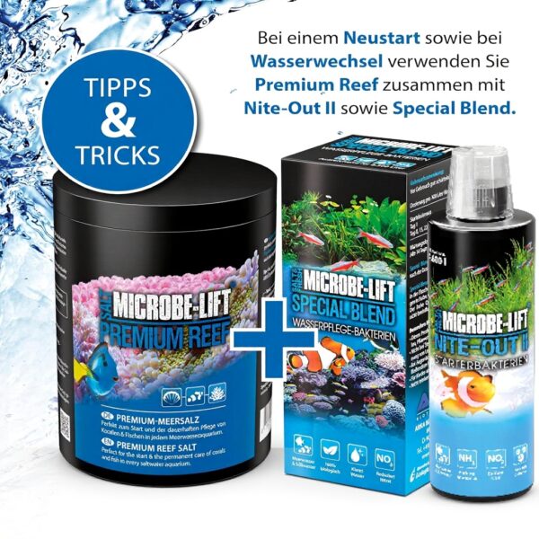 Sel Marin Aquarium récifal ARKA Premium pour Nano Aquariums