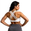 Soutien-gorge de sport femme sans fil rembourré yoga confort