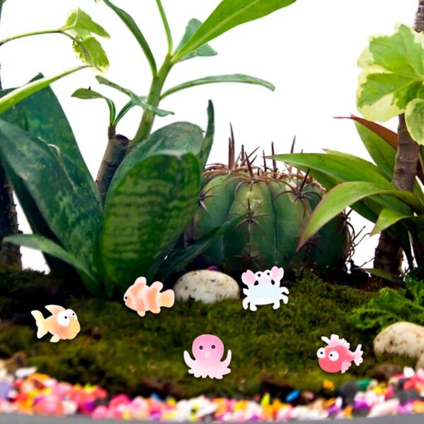 Mini animaux marins résine STOBAZA décoration aquarium