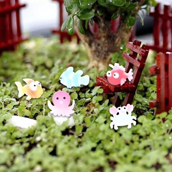 Mini animaux marins résine STOBAZA décoration aquarium