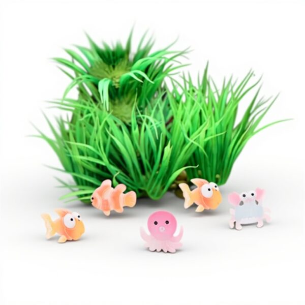 Mini animaux marins résine STOBAZA décoration aquarium