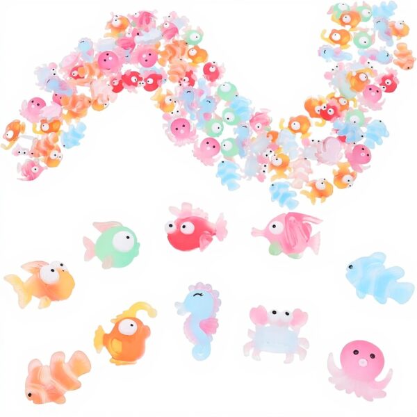 Mini animaux marins résine STOBAZA décoration aquarium